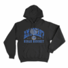 Am I Okay Rhinestone Hoodie Black