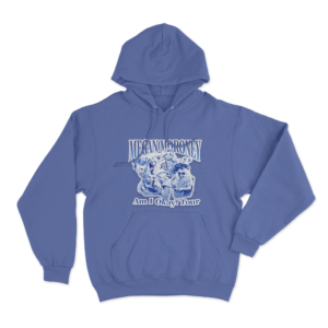 Am I Okay Tour Hoodie Blue