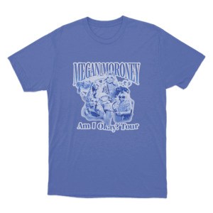 Am I Okay Tour T Shirt Blue
