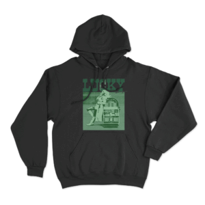 Lucky Portrait Hoodie Black